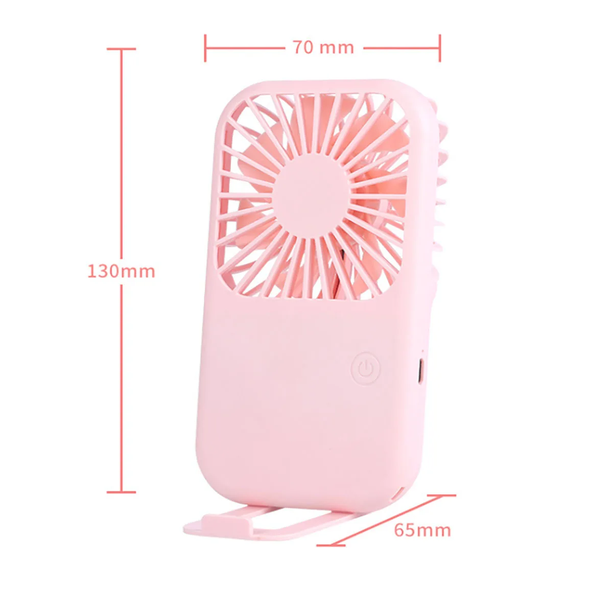 New Handheld Small Fan Mini Portable Pocket Small Fan USB Charging Model Summer Cooling Equipment - Image 7