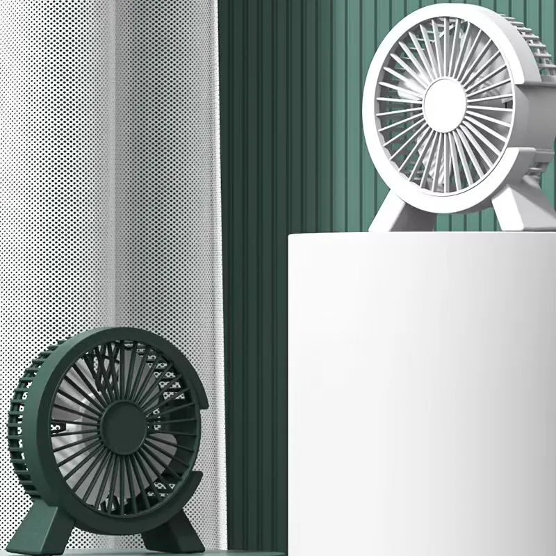 Portable Mini Hand Clip Fan USB Charging Quiet Desktop Electric Fan High Quality Student Dormitory Small Cooling Ventilador Fans - Image 3