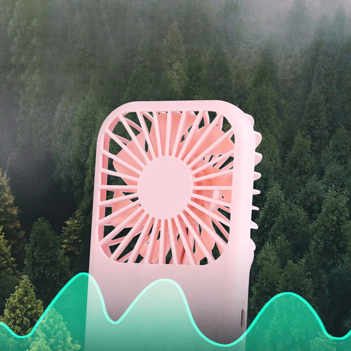 New Handheld Small Fan Mini Portable Pocket Small Fan USB Charging Model Summer Cooling Equipment - Image 3